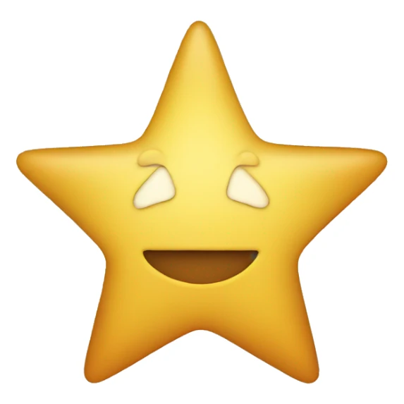 Half star sticker