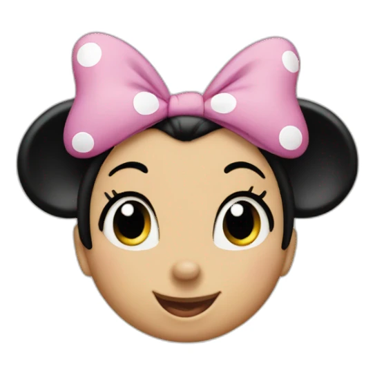  Classic Minnie Mouse  sticker