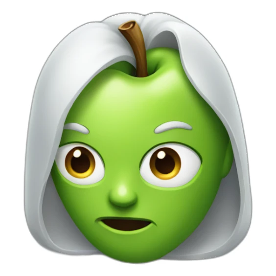 apple-eating-android sticker