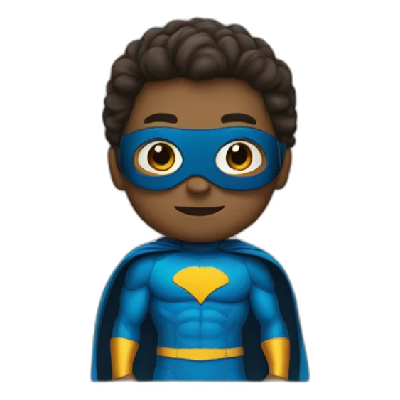 superhero for kids sticker