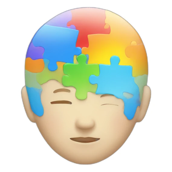 autism logo colors sky sticker