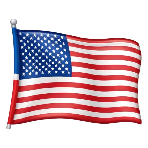 American Flag with the words "I-130" approved sticker