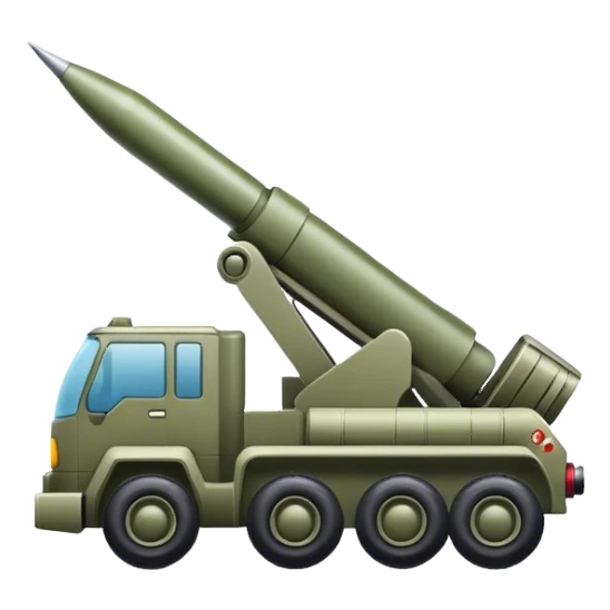 mobile missle launcher on wheels sticker