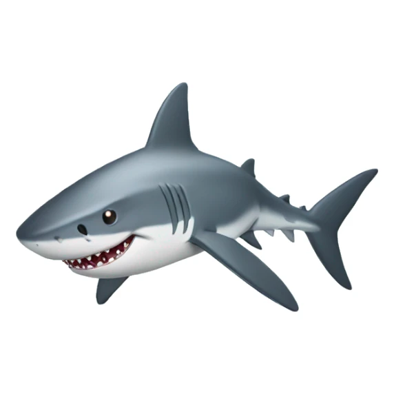 Shark with eggs sticker