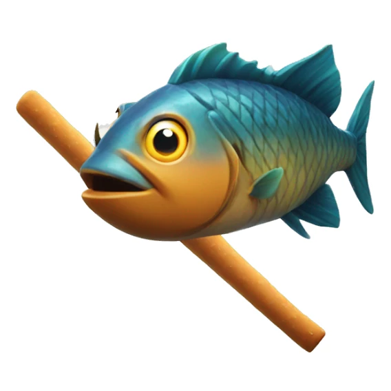 fish stick fortnite sticker