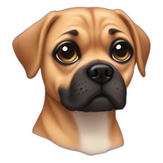 Puggle sticker