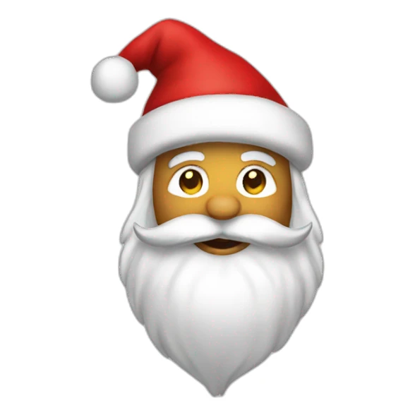Santa sticker