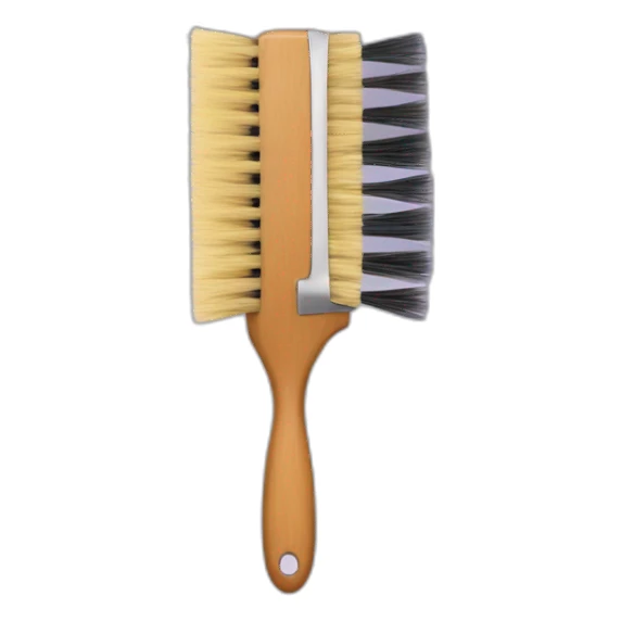 Brosse à cheveux  sticker