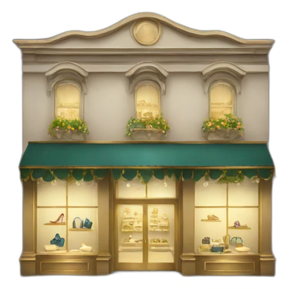 jewellry store sticker