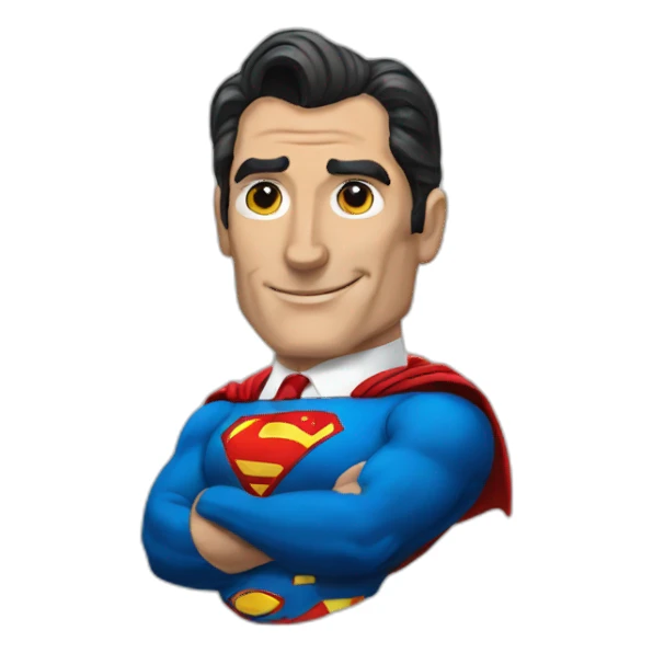 superman president sticker