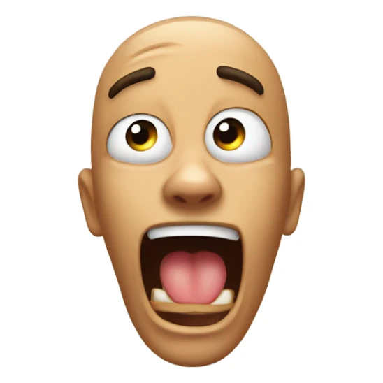 Wake up yawning  sticker