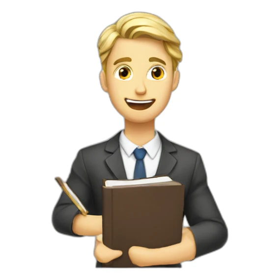 English studying sticker