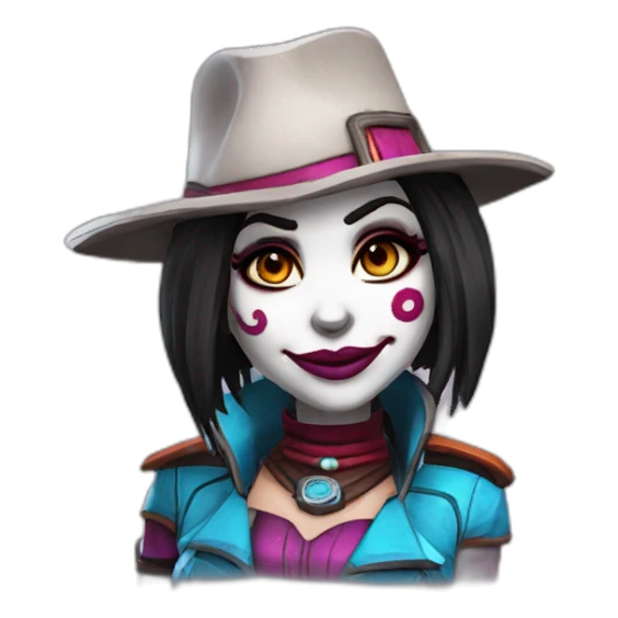 moxxi from borderlands sticker