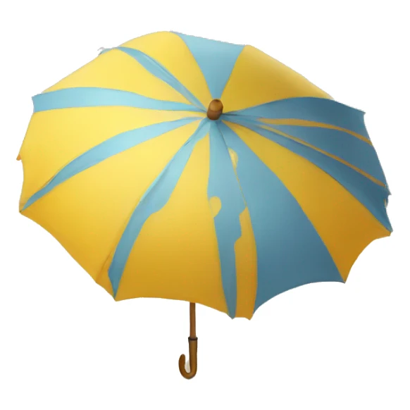 sun umbrella sticker