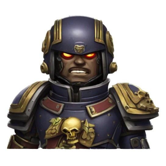 warhammer 40k Chaos Space Marine sticker