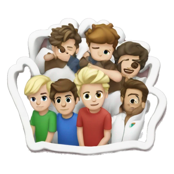 1D logo sticker