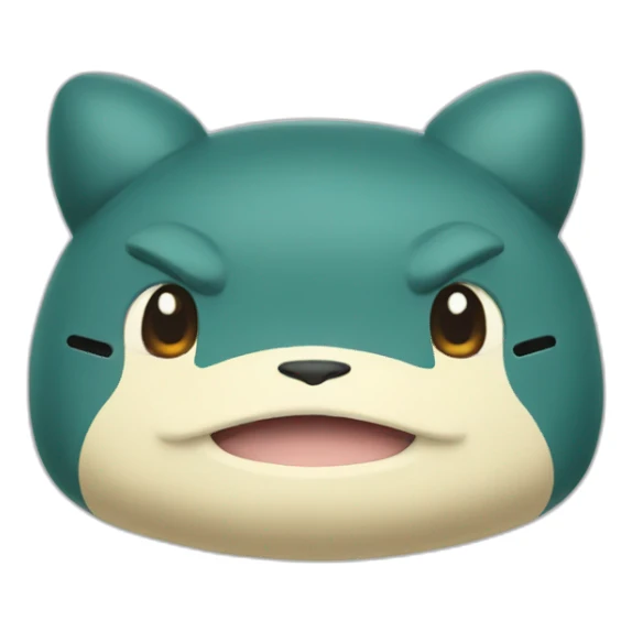 Snorlax pokemon sticker