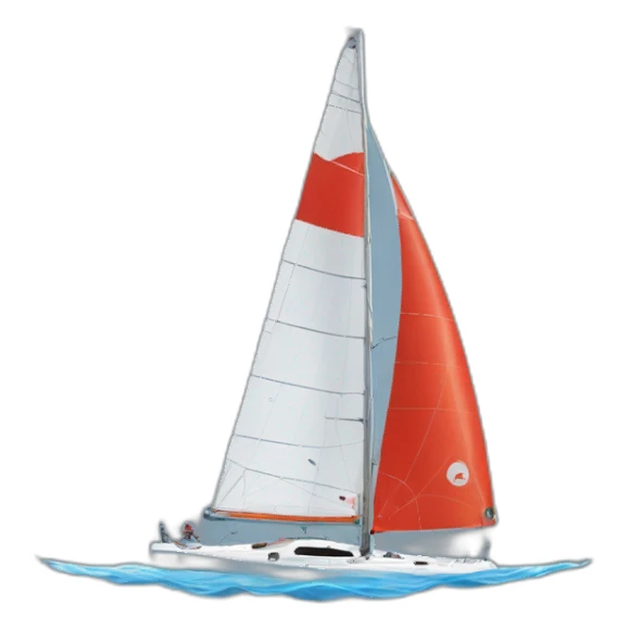 Imoca sail boat sticker