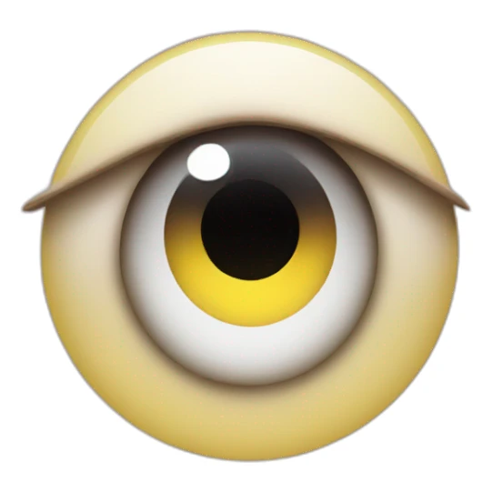 Emoji with star in eyes  sticker