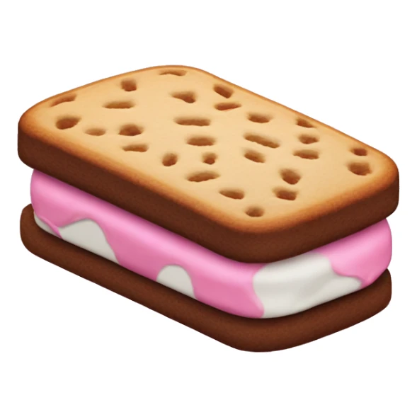 Neapolitan ice cream sandwich  sticker