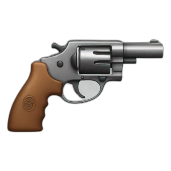 Chien au pistolet  sticker