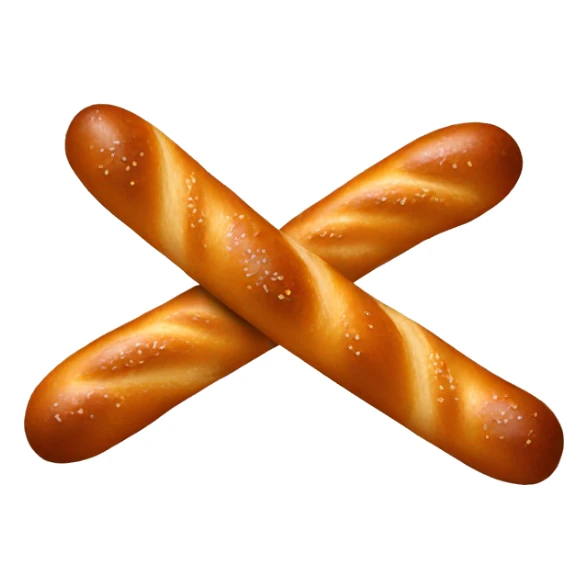 bavarian pretzel stick sticker