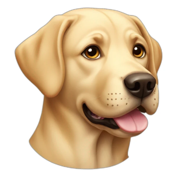 Labrador dog sticker
