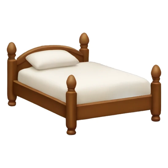 Bed with spikes sticker