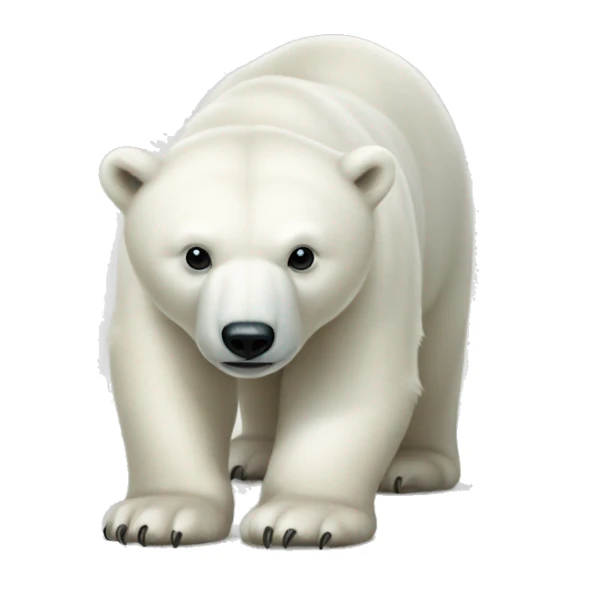 Wriring Polar Bear sticker