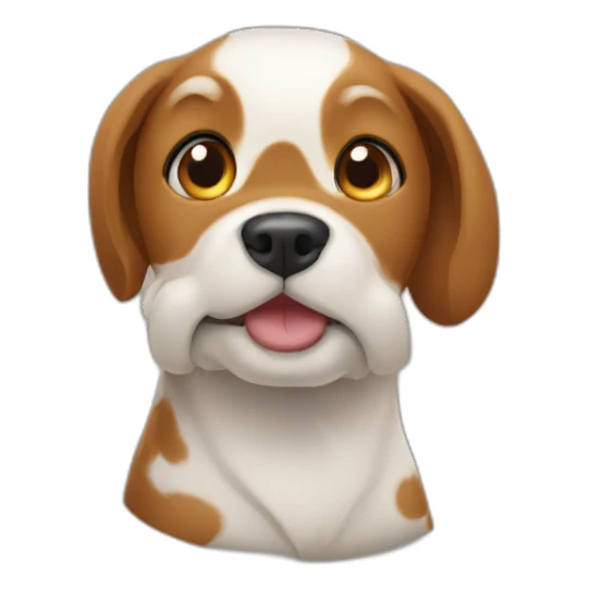 bullseye dog sticker