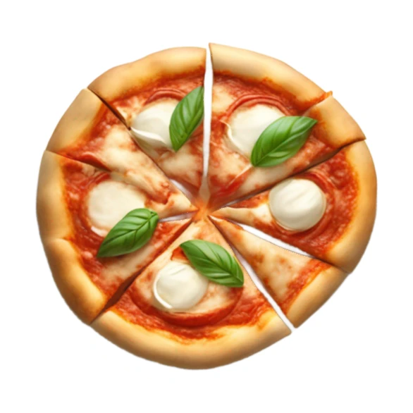 Neapolitan pizza sticker
