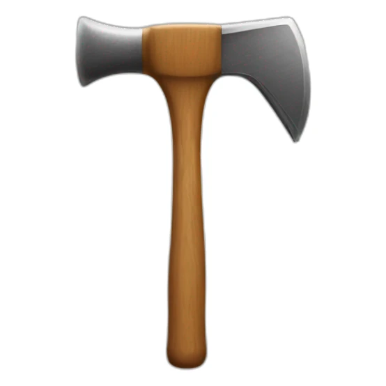 Hammer with the word NO! on it sticker