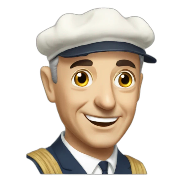 Louis de Funès sticker