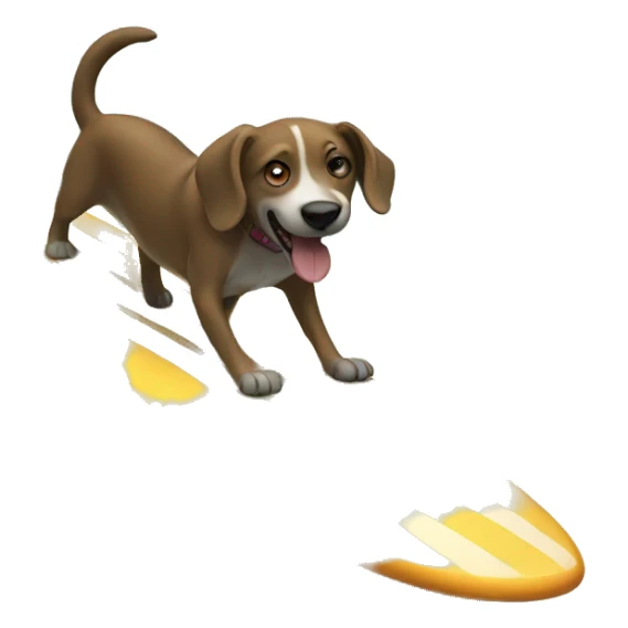surfing dog sticker