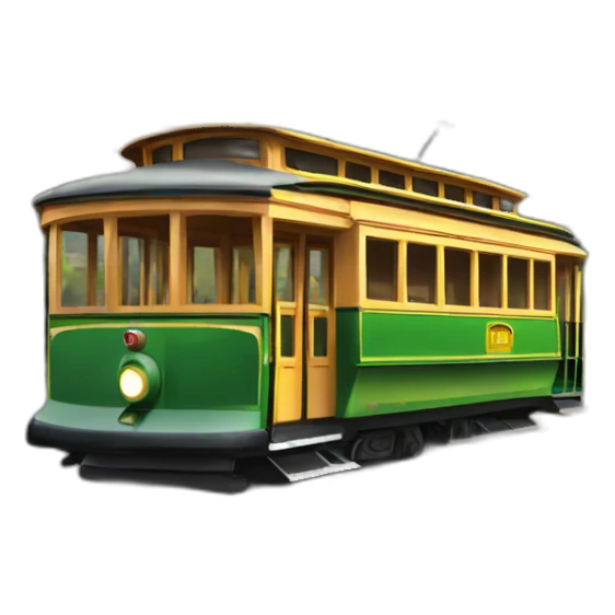 San Francisco Trolly sticker