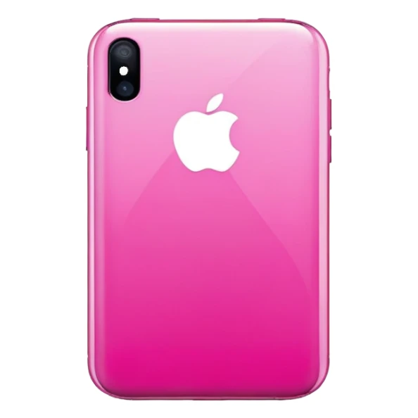 Pink iPhone  sticker