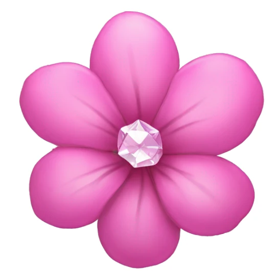 Flower dimond sticker