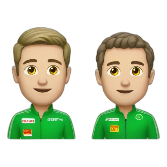 Zelenskiy and F1 sticker