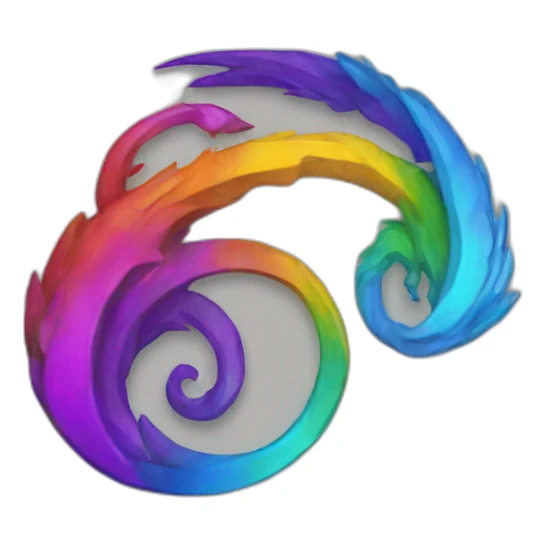 Pride dungeons and dragons symbol sticker