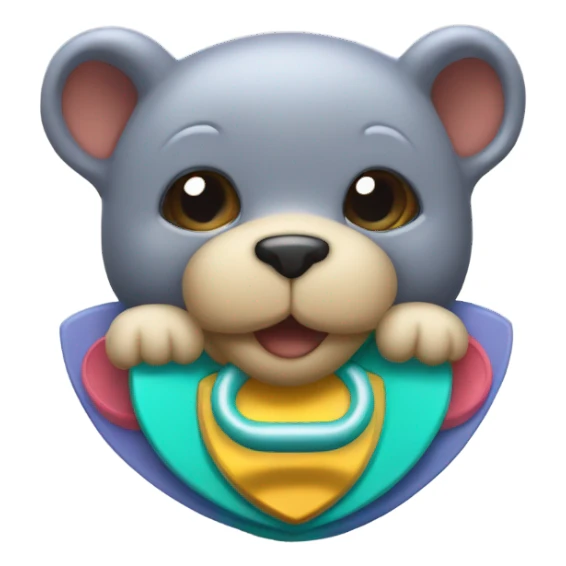 Baby binky sticker