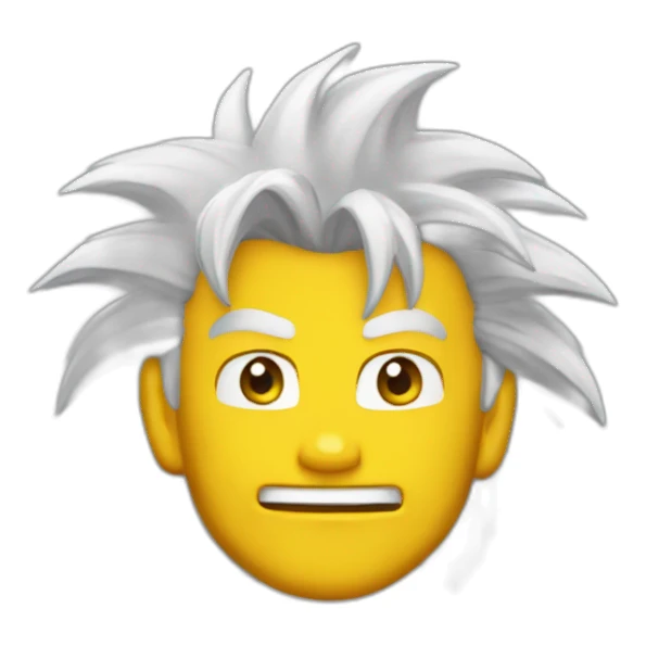 Végéta super sayan sticker