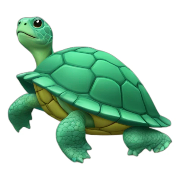 Tortue-chapeau sticker