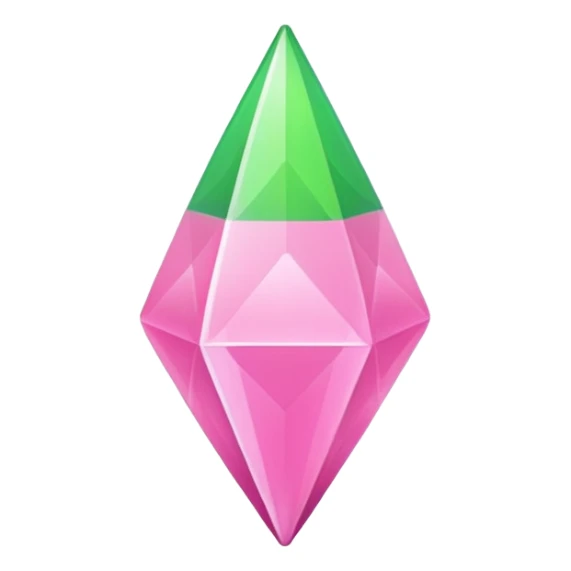 pink sims 4 plumbob sticker