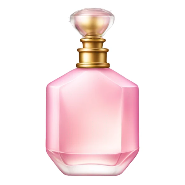 Light pink perfume bottle  sticker