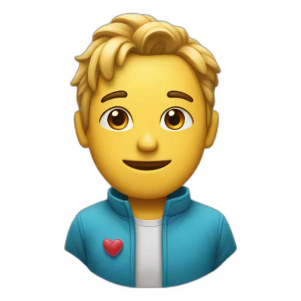 main qui forme un coeur sticker