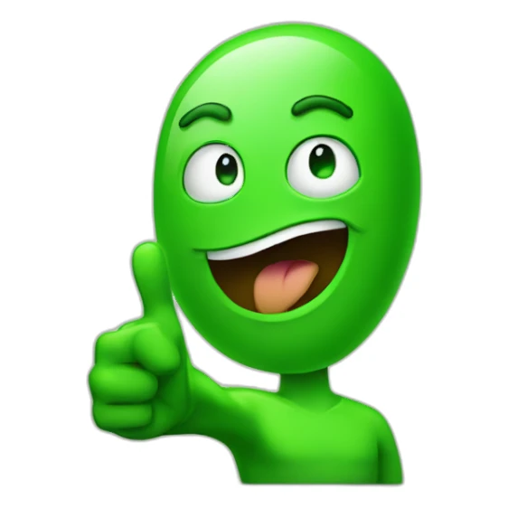 green checkmark strike a pose sticker