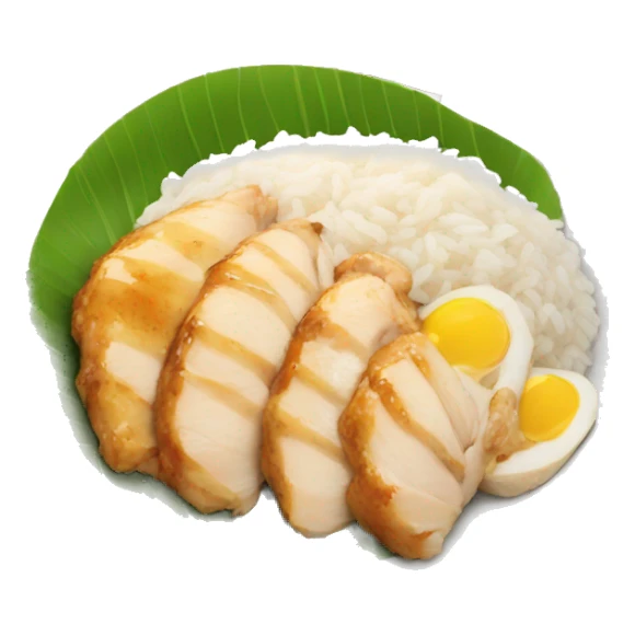 Chicken Rice meal  sticker