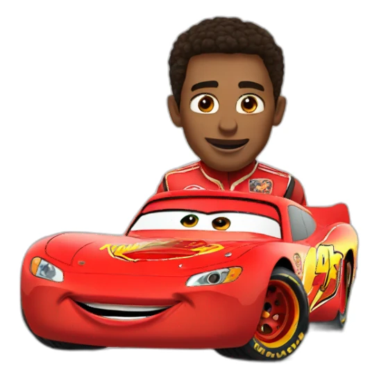 Flash mcqueen sticker