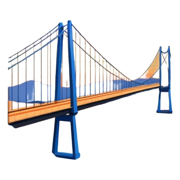 Imagem da ponte hercilio luz em florianópolis sticker