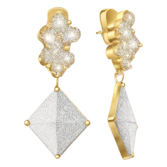 SPARKLY DIAMOND GLITTER earrings sticker